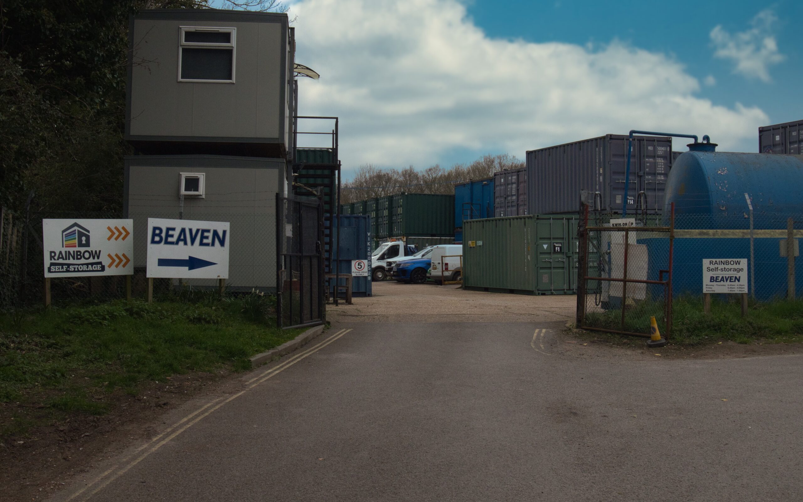Self Storage in Fareham with 24 Hour Access